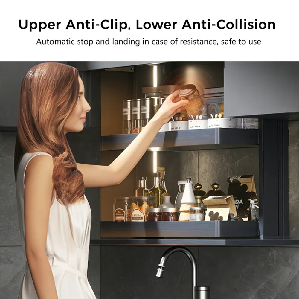 Kitchen Electric Lifting Spice Rack manufacturer product view
